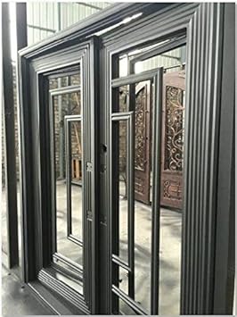 62 X 81 Beautiful Custom Wrought Iron Patio Door Set Amazon Ca