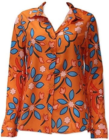YUGAM Fashion Long Sleeve Casual with Collar Formal Shirt Tops and Office Shirts for Women