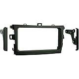 Metra Electronics Metra 95-8223 Double DIN Installation Kit for 2009-2013 Toyota Corolla Vehicles,Black