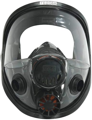 North 760008A Silicone Full-Facepiece Respirators 7600 Series