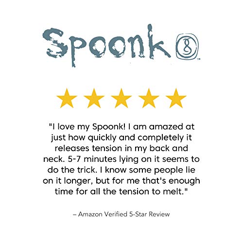Spoonk Acupressure Eco Mat, Pagoda Blue - Includes Sling Bag - Back & Neck Massager - Makes A Great Travel Pillow - Stress & Muscle Relief - Sleep Aid - Relaxation Kit - Made with Cotton - Image 2