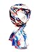 Salutto Womens 100% Charmeuse Silk Scarf Van Gogh Paul Gauguin Monet Painted Scarves