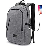 Mancro Laptop Backpack for Travel, Anti-theft