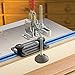 ROCKLER Toggle Clamp Mounting Plate - Blue Steel Adjustable Clamp Mount for T-Track