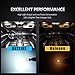 Antline Super Bright 194 168 T10 2825 W5W 175 LED Bulbs White 4-Packs, 9-SMD 2835 Chipsets 6000K Replacement Error Free for Car Dome Map Door Courtesy License Plate Lights