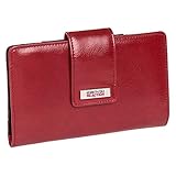 Kenneth Cole Reaction Womens Tab Utility Clutch Wallet w/ Mirror