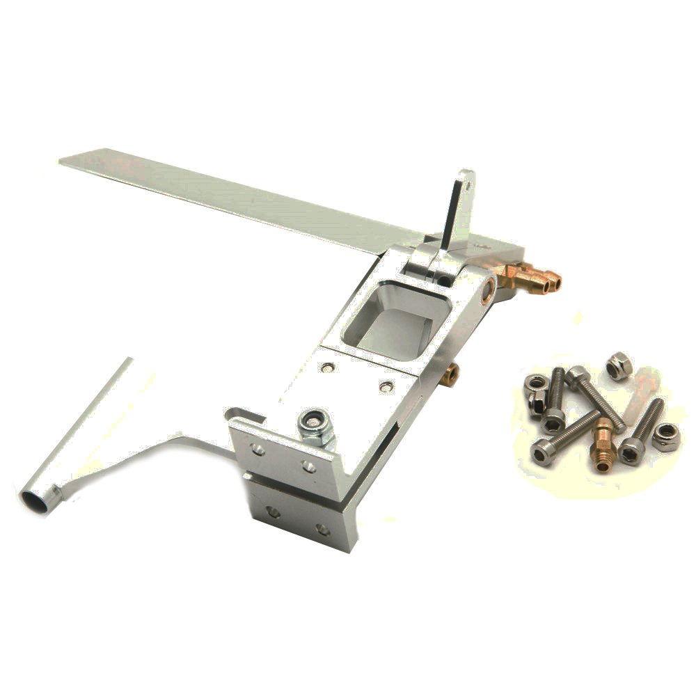 RC Model Boat 110mm Rudder Water Absorbing Steering Rudder with Suction Device