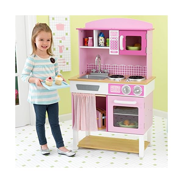 KidKraft 53198 Home Cookin Spielküche aus Holz für Kinder – Bild 5