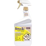 Bonide Repels-All Animal Repellent, 32 oz Ready-to-Use Spray, Outdoor Garden Deer & Rabbit Repellent, People & Pet Safe