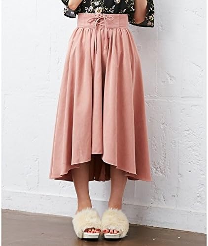 Amazon イング Ingni レースupピーチイレヘム スカート ピンク M スカート 通販