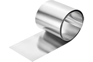 uxcell 1 Pcs Pure Nickel Sheet, 99.6% Pure Nickel Plate Nickel Strip 0.02"x3.94"x39.4"(0.5x100x1000mm) Nickel Anode for Electroplating Scientific Lab Industry DIY Craft