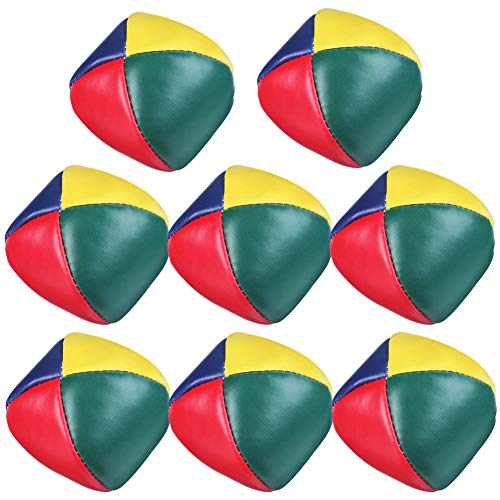 Juggling Balls,8 Pack Professional Juggling Balls Set for Beginners