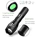 URPOWER Tactical Flashlight Super Bright CREE LED Flashlight Zoomable Tactical Flashlight Rainproof Lighting Lamp Torch -with Rechargeable 18650 2800mAh Battery -For Cycling Hiking Camping Emergency