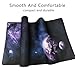 Cmhoo XXL Professional Large Mouse Pad & Computer Game Mouse Mat (35.4x15.7x0.1IN, Sky Planet)