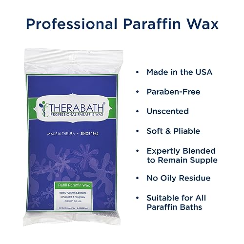 Therabath Refill Paraffin Wax, Provides Therapeutic Relief Of Pain Due