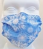 Breathe Healthy Holiday Style Face Mask - Comfortable, Reusable Face Mask - Dust Mask, Allergy Mask - Filters Dust, Pollen, Allergens, & Flu Germs with Antimicrobial
