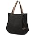 Hiigoo Women's Casual Handbag Big Shoppingbags Bucket Canvas Shoulder Bags