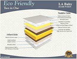 la baby natural organic crib mattress