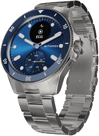Withings ScanWatch Nova Hybrid Smartwatch ECG SPO2 Temperature Sleep Tracking