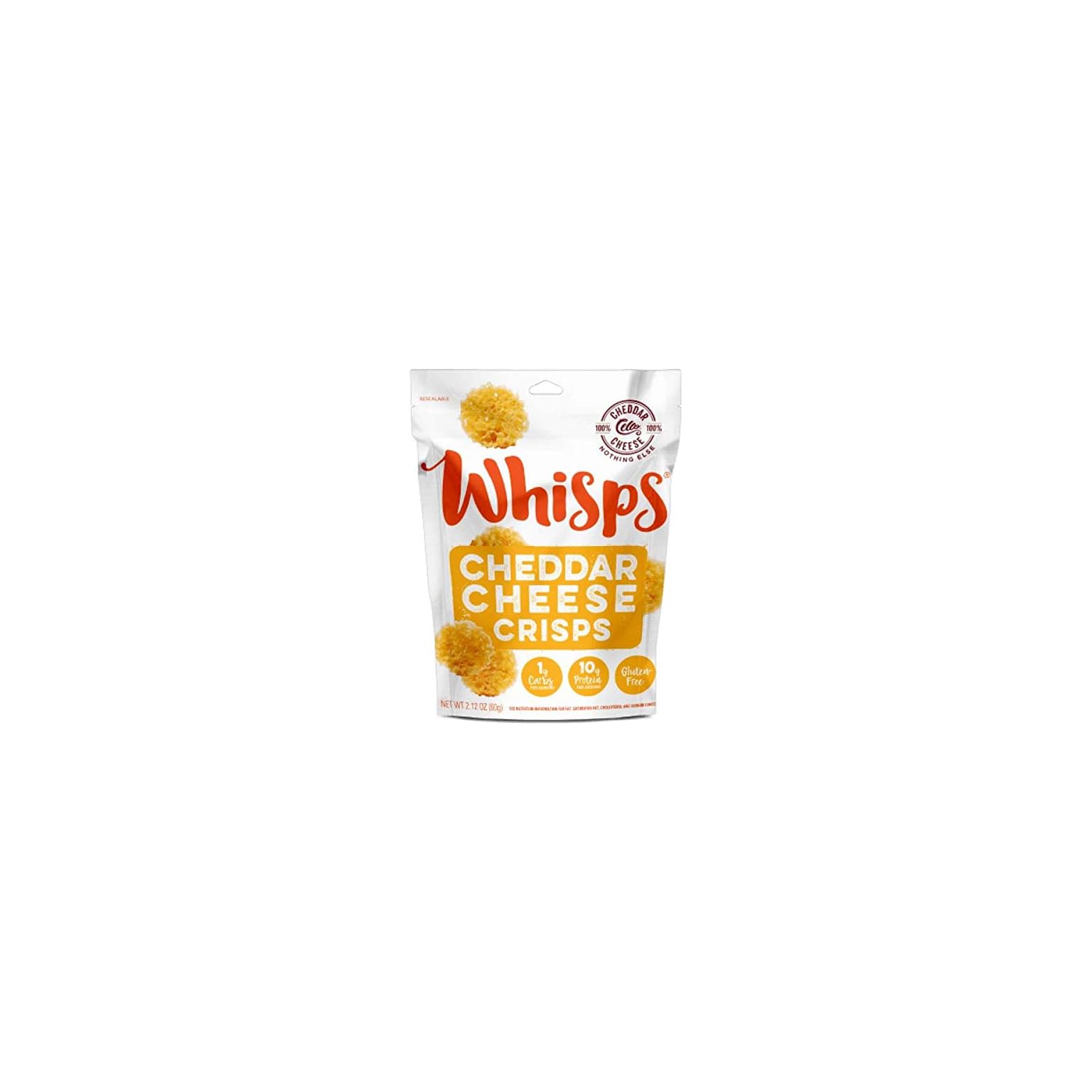Cello Whisps Cheese Crisps Cheddar (2.12oz) (12Pack) Fresh Store Shop