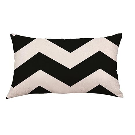 30cmx50cm Throw Pillow Case Sofa Home Decor Hirolan Geometry Painting Linen Cushion Cover