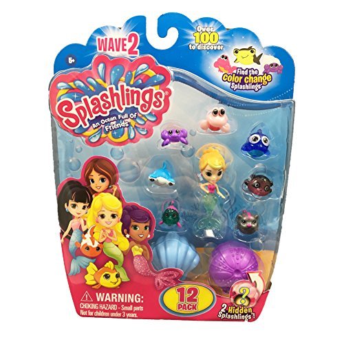 Splashlings Wave 2 Toy Figure (12 Pack) Style 6
