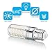 LEKE E26 LED Bulb 15 watt Light Bulbs 6000k 1500lm White LED Light Bulb 100w-120w Equivalent LED Bulb T10 Tube Shape Non-Dimmable (4 Pack)
