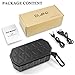 DLAND Water Resistant Wireless Bluetooth Speaker - IPX6 Waterproof, HD Audio, Built-in Mic, Support 3.5 mm Audio Jack - Heavy Duty Dust Proof, Shockproof, Ultra Portable 【Best Outdoor Speaker】