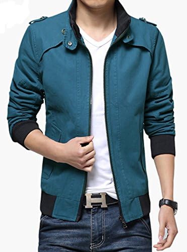 KIWEN Men's Cotton Casual Wear Outwear Coat Jacket