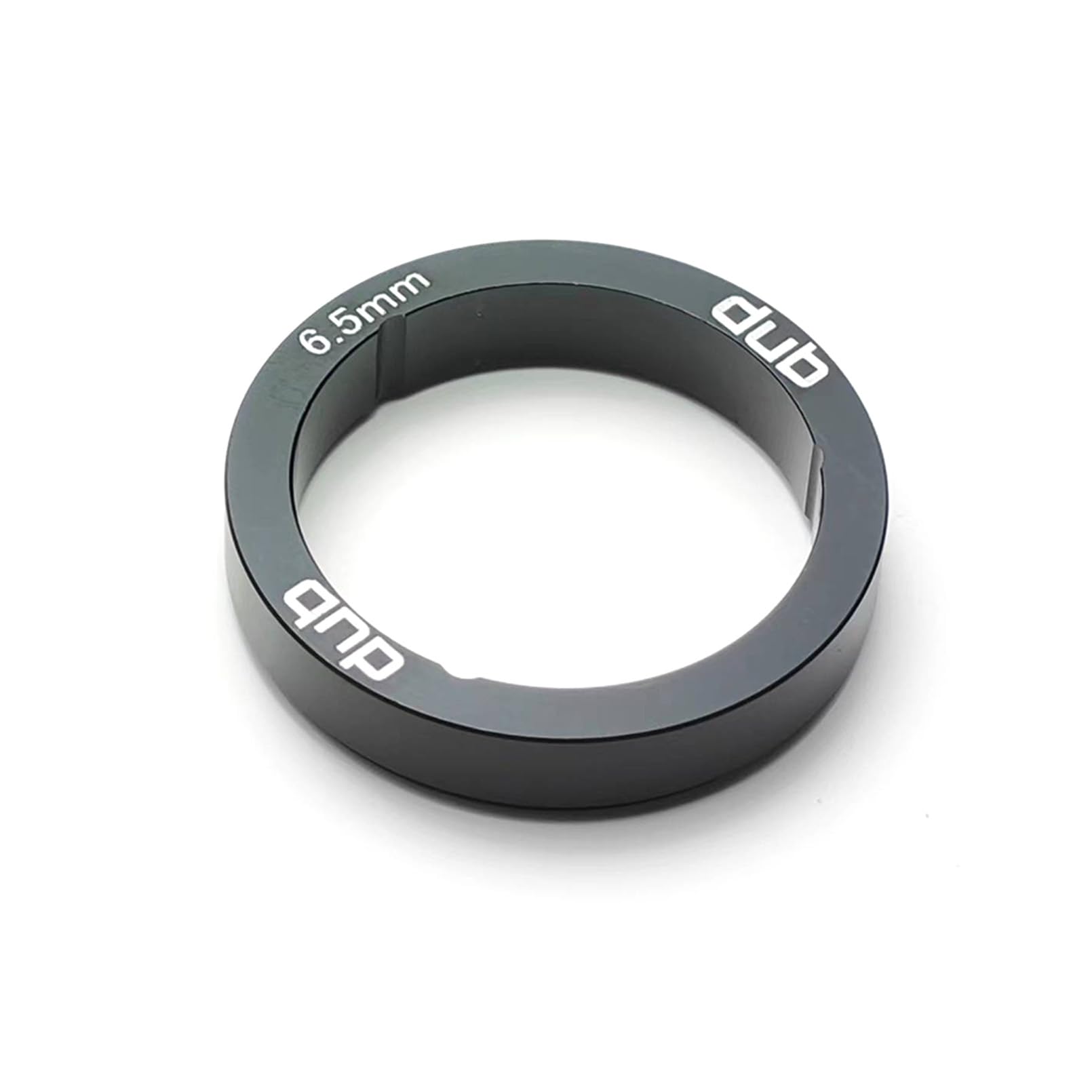 takewell DUB Bottom Bracket Spacer for SRAM DUB Bottom Bracket Installation, Aluminum, Black, 1 PCS, Width: 6.5 mm. The Aluminum Alloy Spacer Replaces Plastic Spacer.