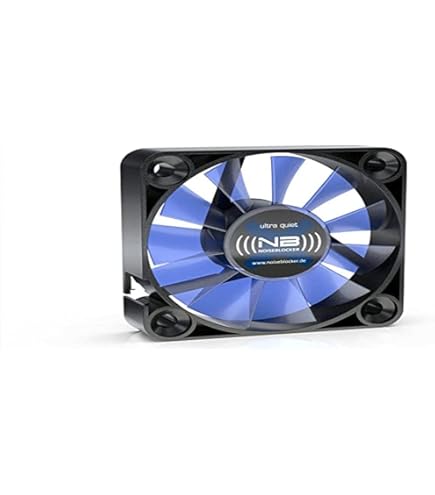 Noiseblocker BlackSilentFan XR1 60mm - Ultra Quiet PC Fan, Only 11 DBA Noise