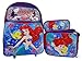 Little Mermaid Ariel Rolling backpack, Lunch Bag, and Pencil Pouch Combo Set