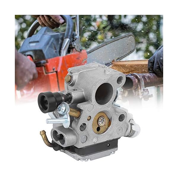 Vergaser Kit Fit, Aluminiumdruckguss Kit Fit, KettensÃ¤ge Vergaser Hardware ZubehÃ¶r Aluminium VerschleiÃfestigkeit Leichtgewicht fÃ¼r 435 – Bild 5