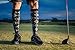 NEWZILL Medical Compression Socks for Women & Men Circulation 20-30 mmHg, Best for Running Athletic Hiking Travel Flight Nurses (Black Gray Argyle,XXL)
