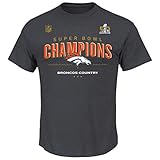 Denver Broncos NFL Super Bowl 50 Champions Official Locker Room Men's T-Shirt