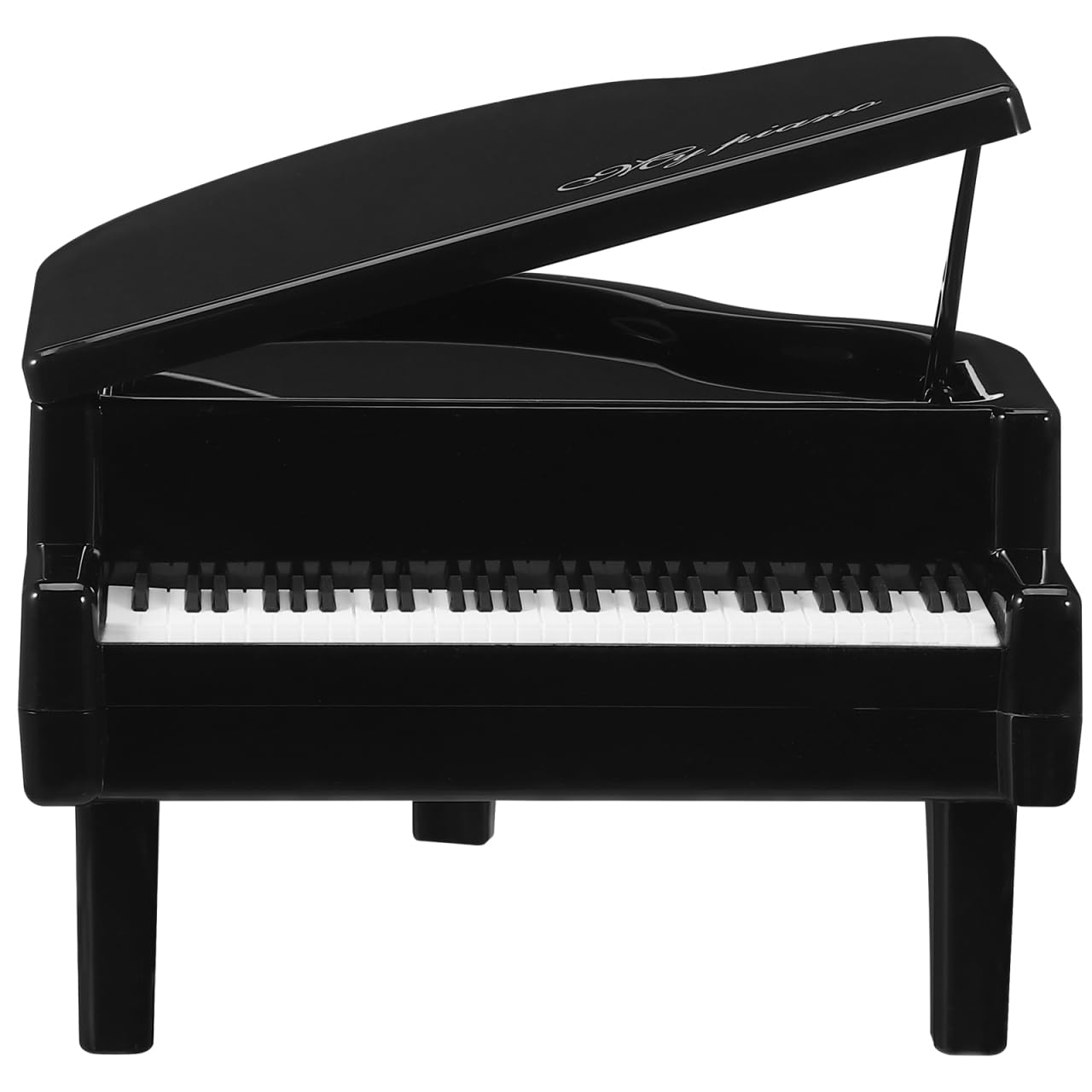 Photo 1 of Abaodam Piano Figurines Plastic Money Bank Tabletop Musical Sculpture Statue Crafts Music Figurine for Home Office Decor Piano Souvenirs