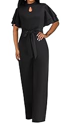 Yiershu Elegant Jumpsuits for Women Work Dressy