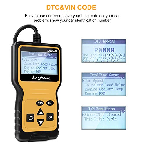 Review Analysis Pros Cons Kungfuren Obd2 Scanner Universal Obd2 Code Reader Car Automotive Check Engine Light Error Analyzer Auto Can Vehicle Diagnostic Scan Tool For Obdii Protocol Cars Since 1996 Review Analysis Pros Cons Kungfuren Obd2 Scanner Universal Obd2 Code Reader Car Automotive Check Engine Light Error Analyzer Auto Can Vehicle Diagnostic Scan Tool For Obdii Protocol Cars Since 1996
