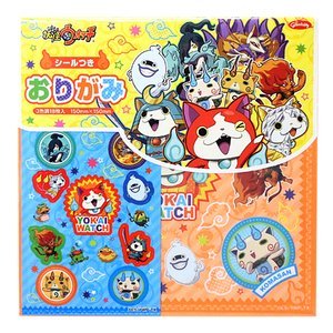 Amazoncom Yokai Watch Origami Paper With Stickerjapan