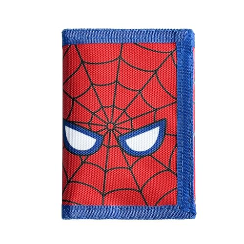Kids Wallets for Boys Girls Teen,Cheap RFID Trifold wallet for 4-6-8-10-12-14Ages,Toddler/Youth Wallet for kids with Zipper Coin Pocket ,Novelty Wallet for kids Birthday/Christmas Gifts-ZZYJ-Red