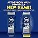 NIVEA Men Shower & Shave 3-in-1 Body Wash - Shower, Shampoo and Shave With Moisture - 16.9 fl. oz Bottle