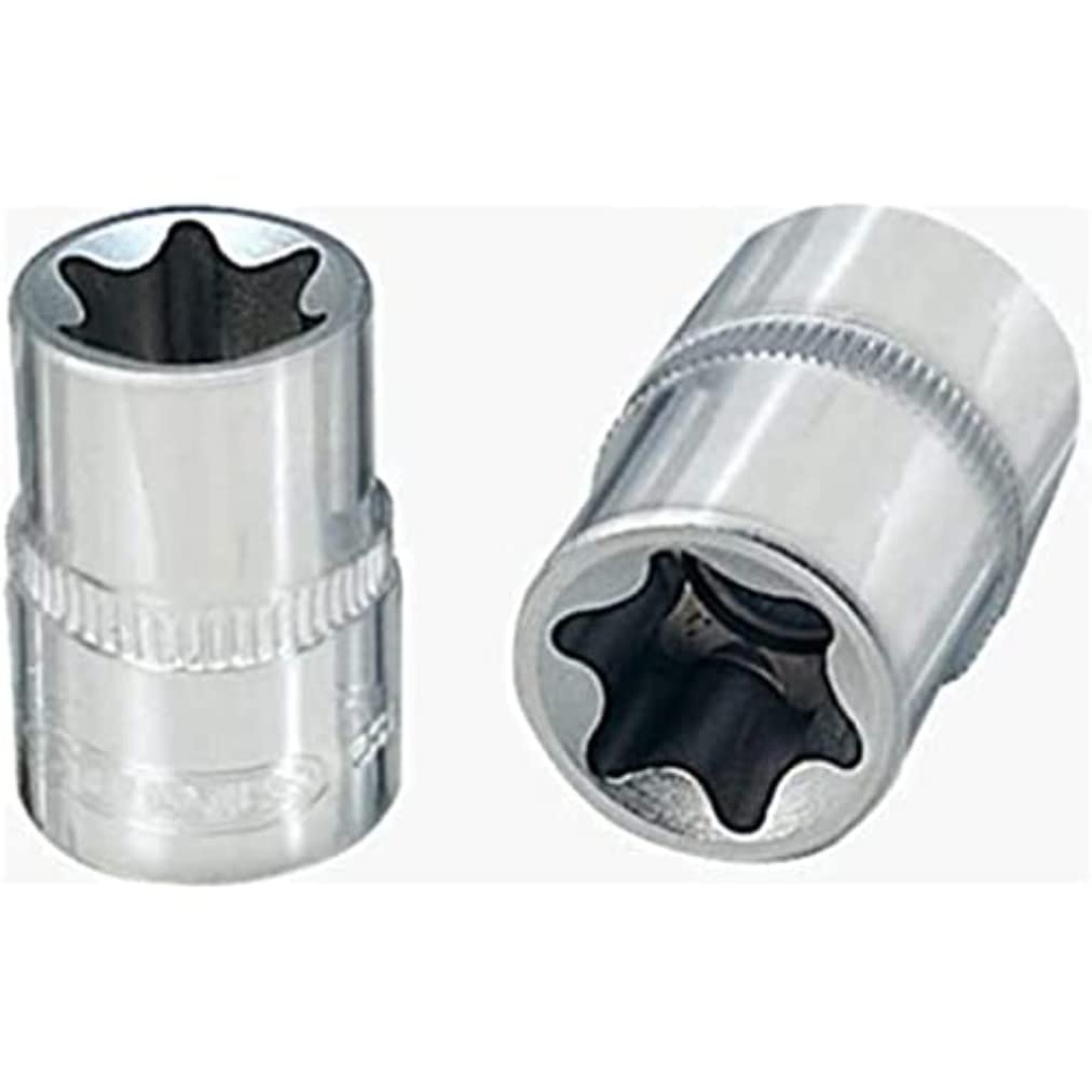 KS-Tools 918.1583 1/4" CHROME+ TX-E-Stecknuss,E5