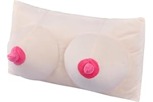 Funny 3D Plush Pillow Breast Women Cute Pillow for Single Men Joke Gift