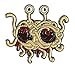 Flying Spaghetti Monster Enamel Pin FSM Hat Pin Pastafarian Flair Alt God Button