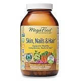 MegaFood - Skin, Nails & Hair, Promote Clear & Radiant Skin Plus Healthy Hair, 180 Tablets