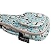 MUSIC FIRST Canvas PANDA ukulele case ukulele bag ukulele cover Ukulele backpack Ukulele Gig Bag (21 inch Soprano, PANDA)