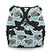 Thirsties Duo Wrap Cloth Diaper Cover, Snap Closure, Counting Sheep Size Two (18-40 lbs)