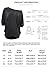 GLOSTORY Women's Casual Long Sleeve Loose Blouses Batwing Sleeve Off Shoulder T-Shirt Tops 2695