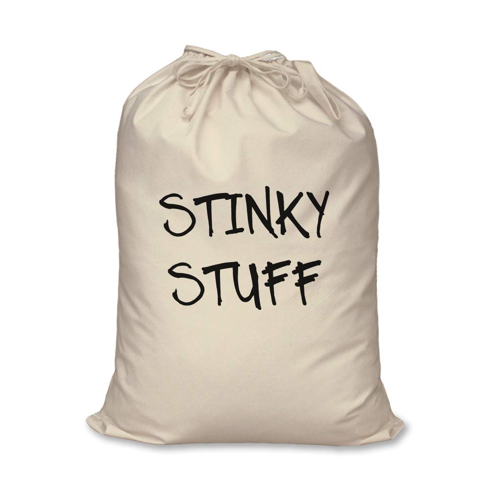 60 Second Makeover Limited Laundry Bag Stinky Stuff Teenager Student Gift 100% Natural Cotton Home Storage Organisation Washing Basket