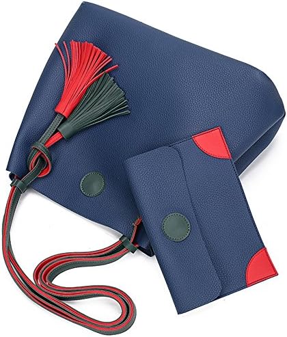 BAOFASHION Women's Pleather Retro Tassels Purse Ladies Shoulder Bag